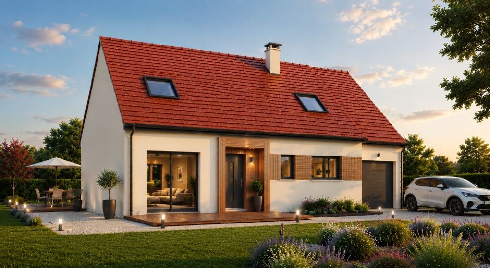 Maison neuve contemporaine (RE2020) à Dourdan de 6 pièce....
