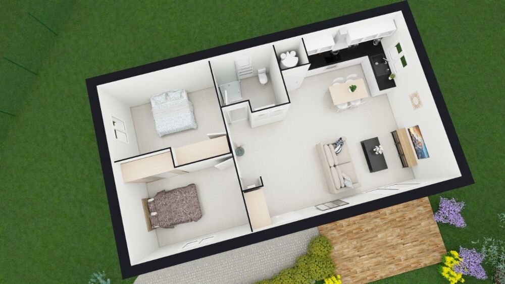 VENTE d'une maison de 3 pièces (59 m²) à Fos-sur-Mer<BR/....