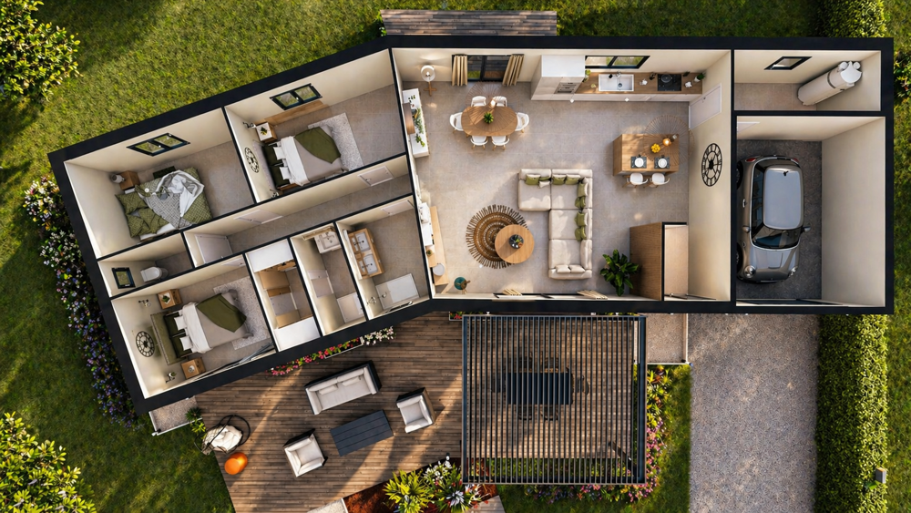 vente Maison - 5 pièce(s) - 116 m² Grignan (26230)