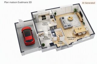  Maison à vendre 6 pièces 120 m²
