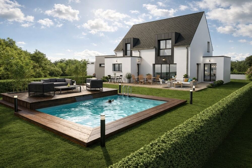 MAISON À CONSTRUIRE DE 134 M² À CANCALE, 6 PIÈCES, À PRO....