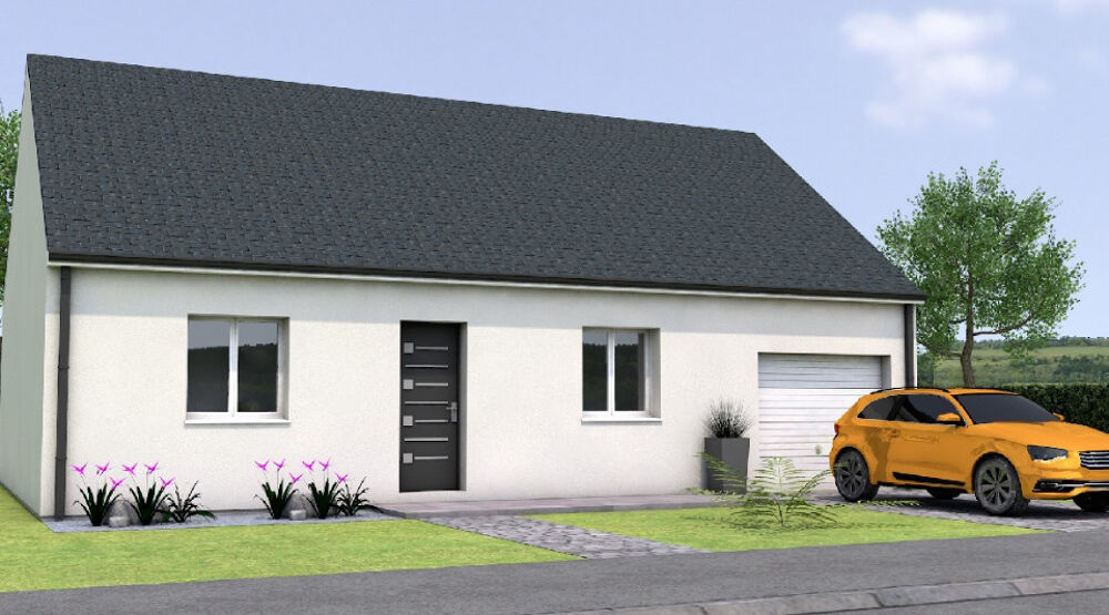 MAISON À CONSTRUIRE DE 70 M² PROCHE DE SAUMUR, 4 PIÈCES<....
