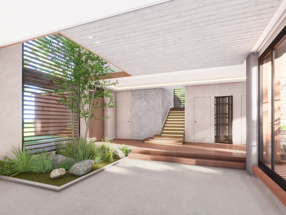 Projet de construction d'une maison de 280m2. Sous sol e....