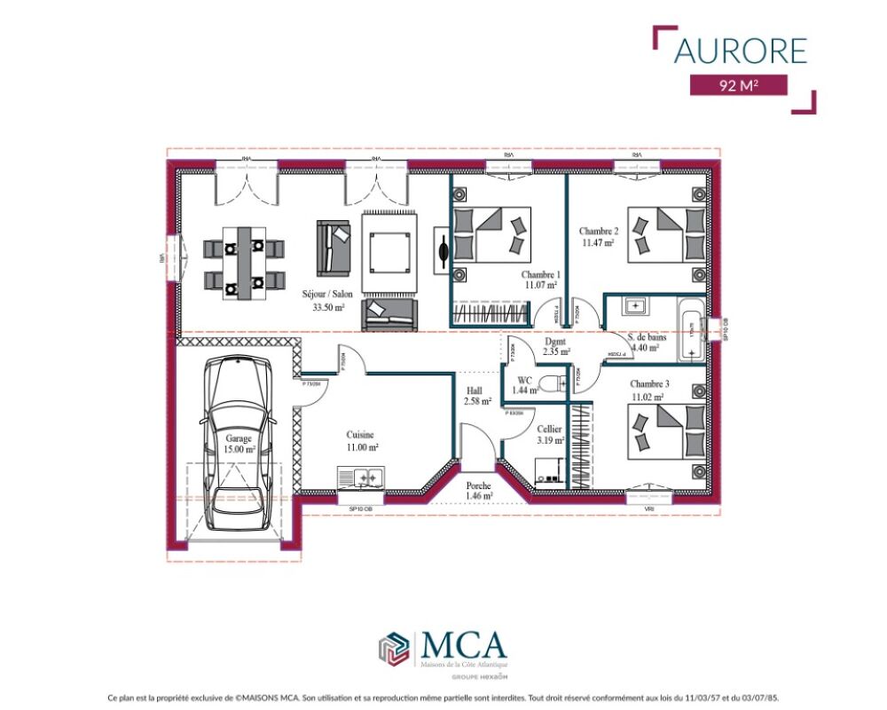 vente Maison - 7 pièce(s) - 84 m² Houeillès (47420)