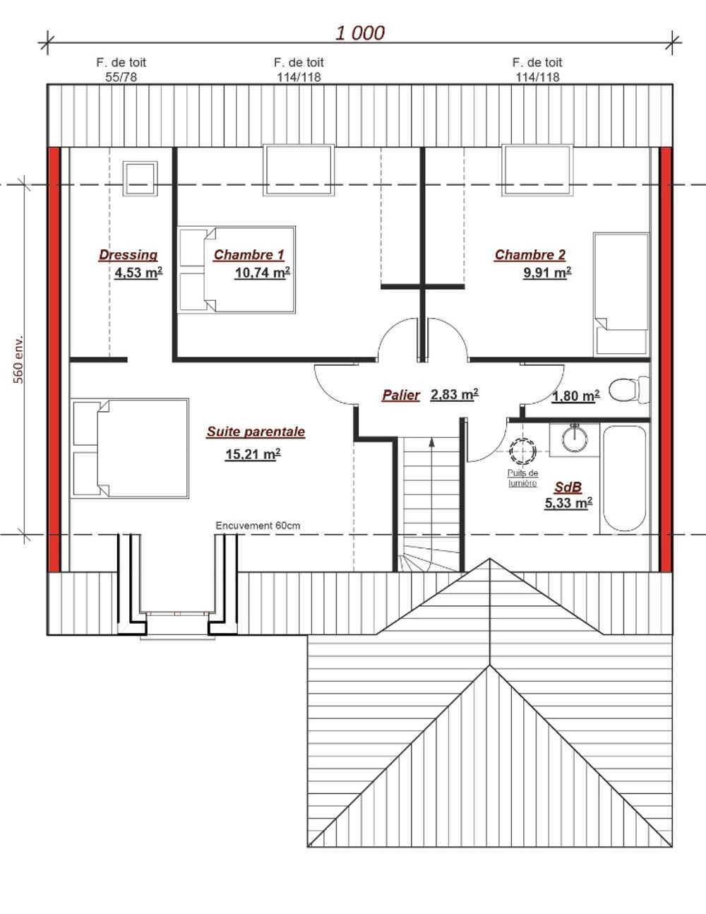 MAISON À CONSTRUIRE DE 115 M² À CHAMPS-SUR-MARNE AVEC 6 ....