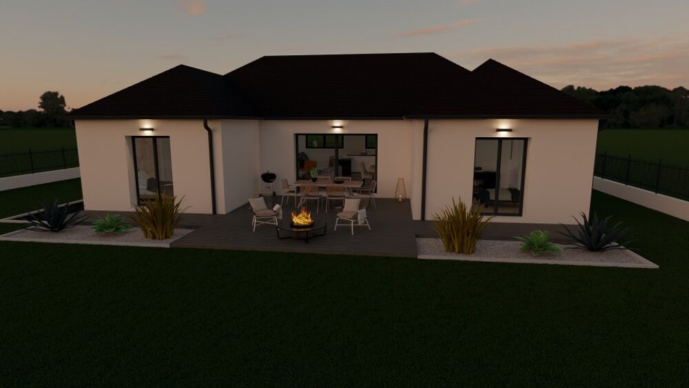 MAISON À CONSTRUIRE DE 105 M² À TERRES DE BORD AVEC 4 PI....