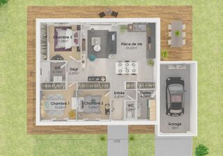  Maison à vendre 4 pièces 90 m²