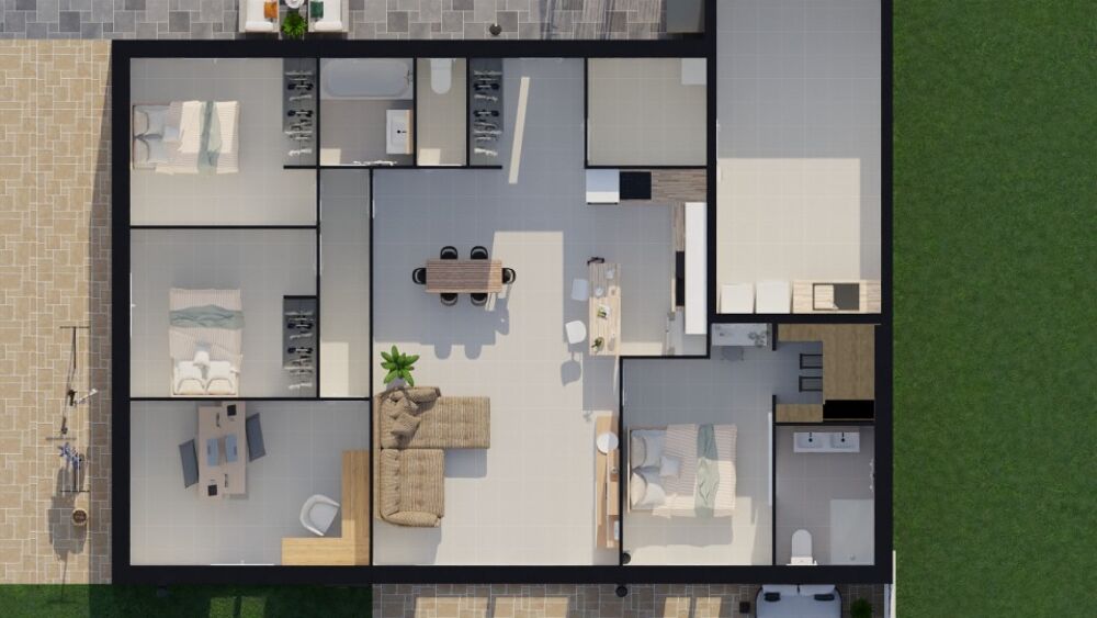 vente Maison - 5 pièce(s) - 108 m² Colombières-sur-Orb (34390)
