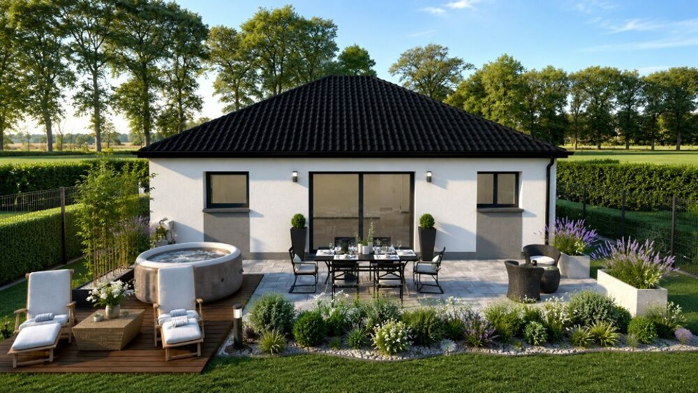 VENTE d'une maison de 4 pièces (93 m²) à Fontaine-au-Pir....
