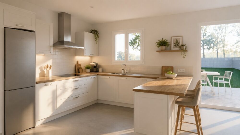 vente Maison - 4 pièce(s) - 92 m² Forges (17290)