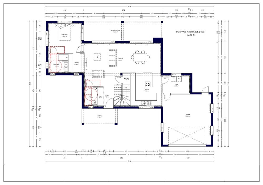 MAISON À CONSTRUIRE DE 153 M² PROCHE DE LIMOGES, 6 PIÈCE....