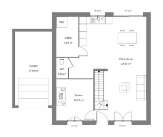  Maison à vendre 4 pièces 80 m²