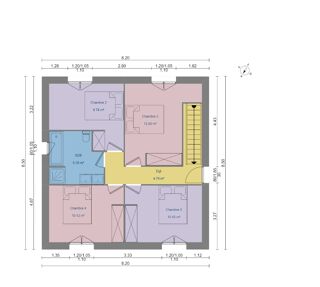  Maison à vendre 4 pièces 110 m²