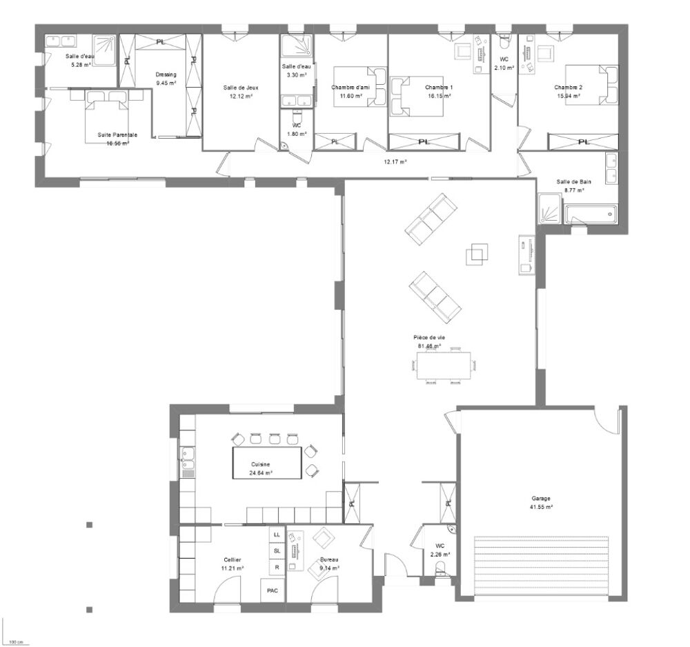 vente Maison - 8 pièce(s) - 200 m² Brécy (18220)