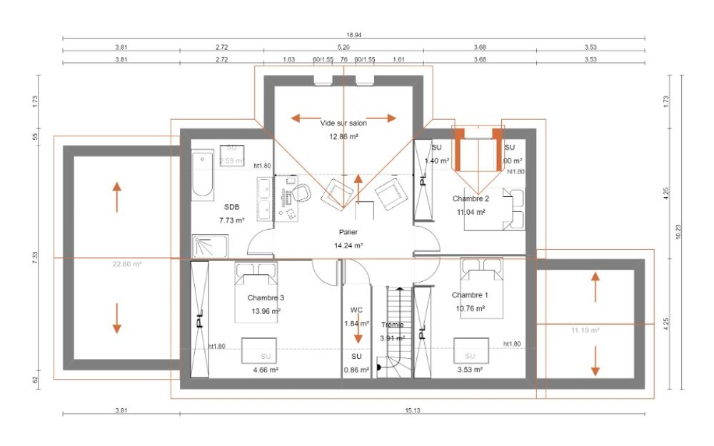 Grangues : maison T6 (130 m²) en vente IDÉALEMENT SI....