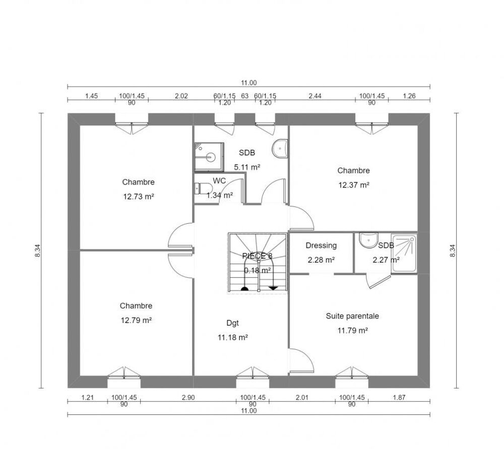 vente Maison - 5 pièce(s) - 140 m² Saulnières (28500)