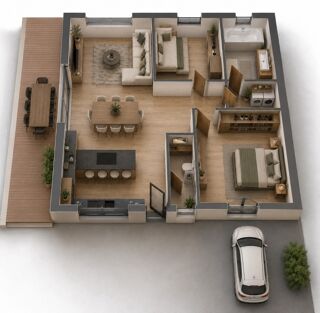 Maison à vendre 4 pièces 60 m²