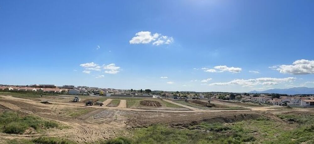 vente Terrain - 825 m² Pollestres (66450)