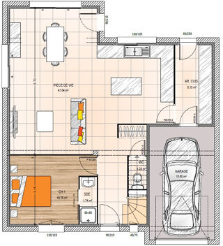  Maison à vendre 6 pièces 112 m²