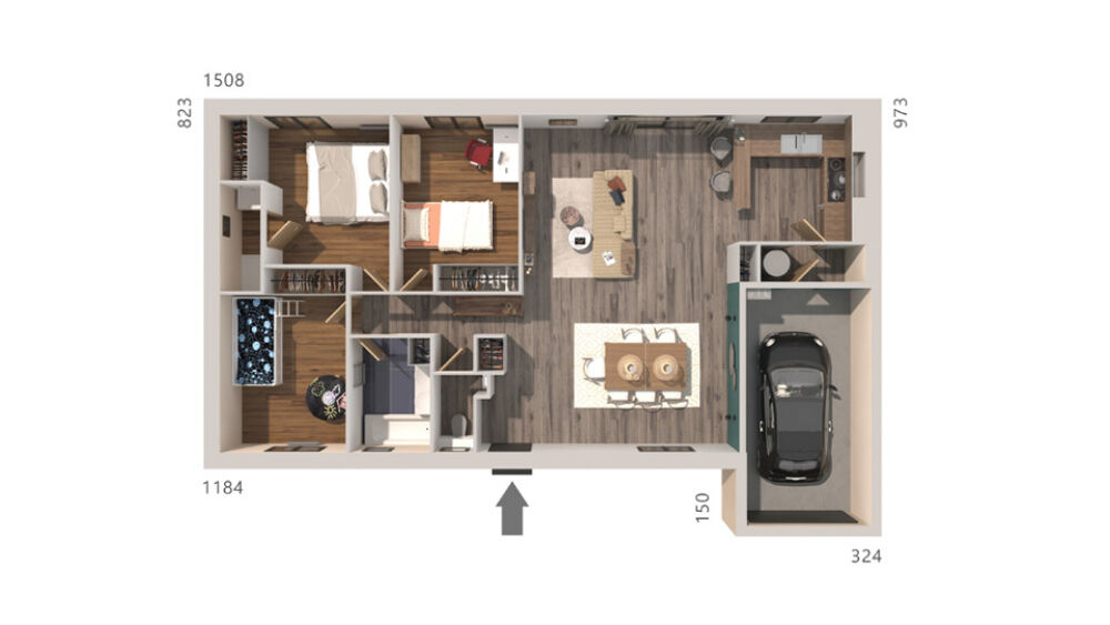 vente Maison - 4 pièce(s) - 100 m² Vinassan (11110)