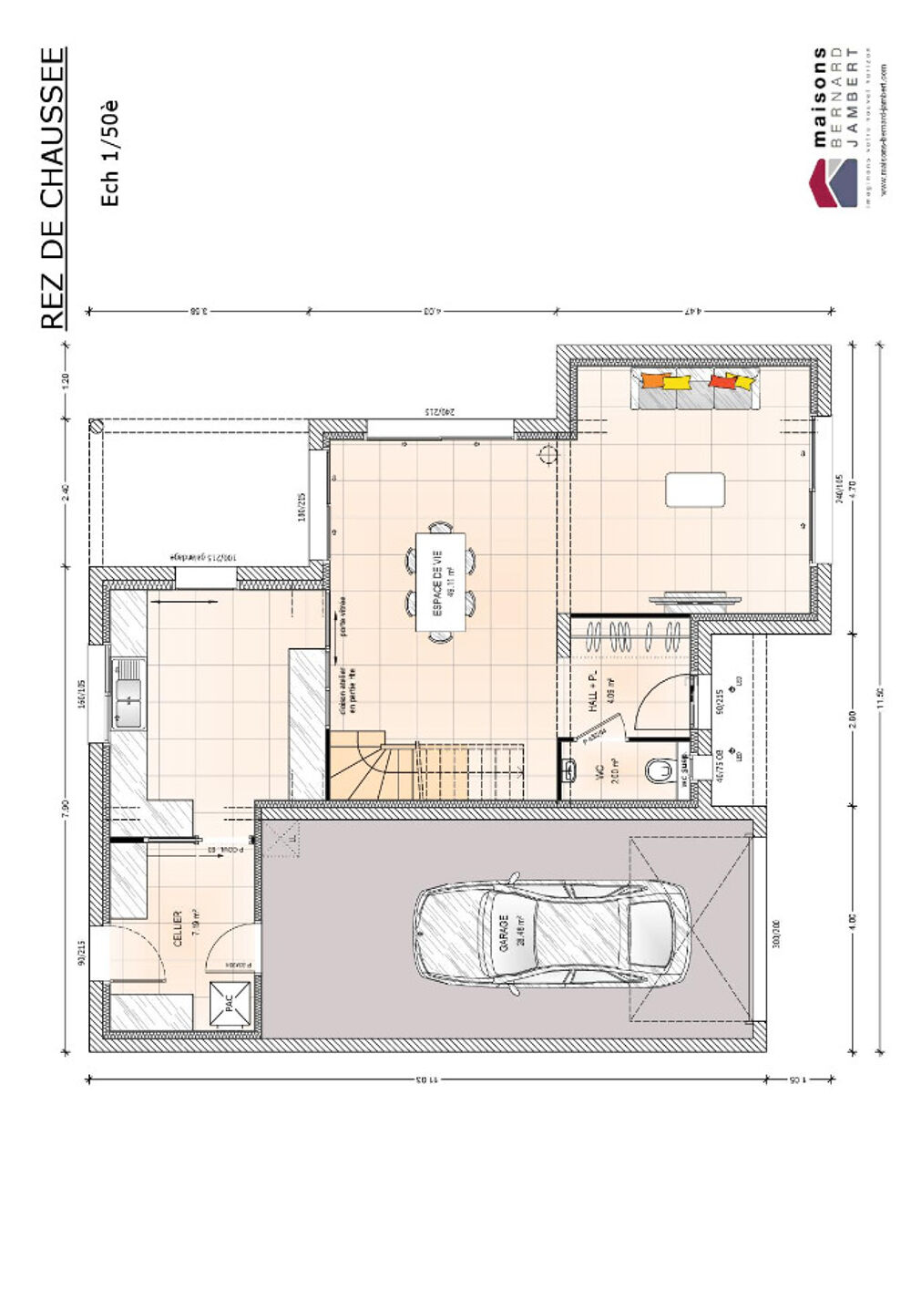 vente Maison - 4 pièce(s) - 100 m² Beaulieu-sur-Layon (49750)