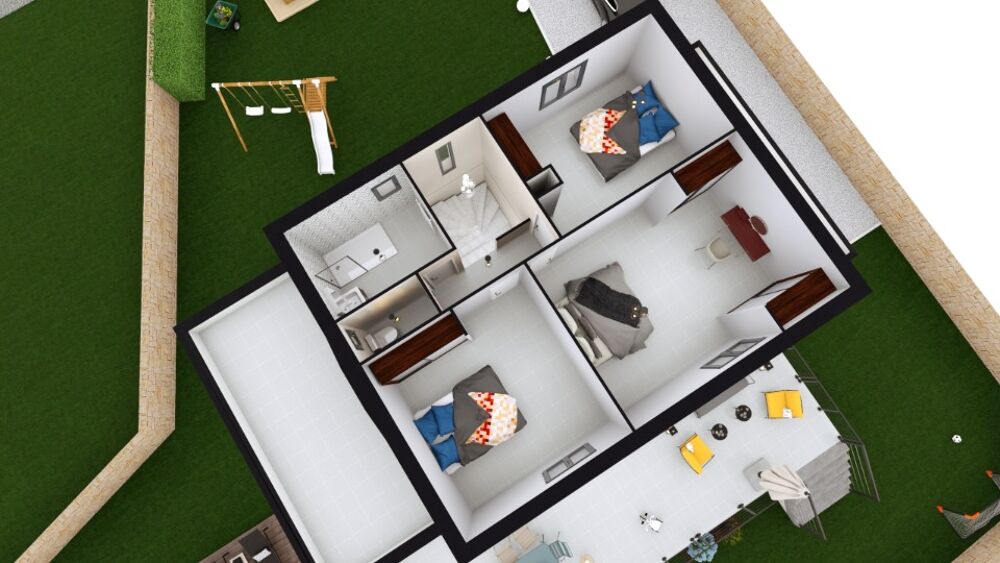 MAISON À CONSTRUIRE DE 136 M² À LES GOUDES Fait....