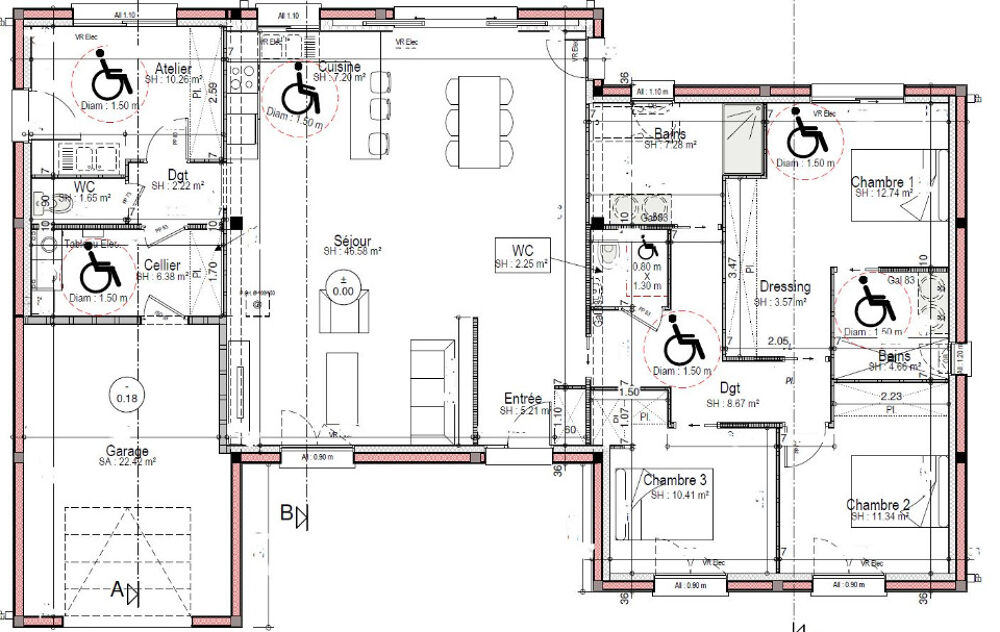 vente Maison - 5 pièce(s) - 140 m² Champagné (72470)