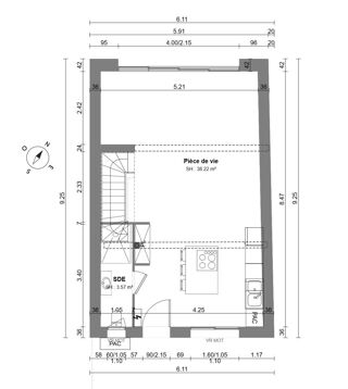  Maison à vendre 4 pièces 107 m²