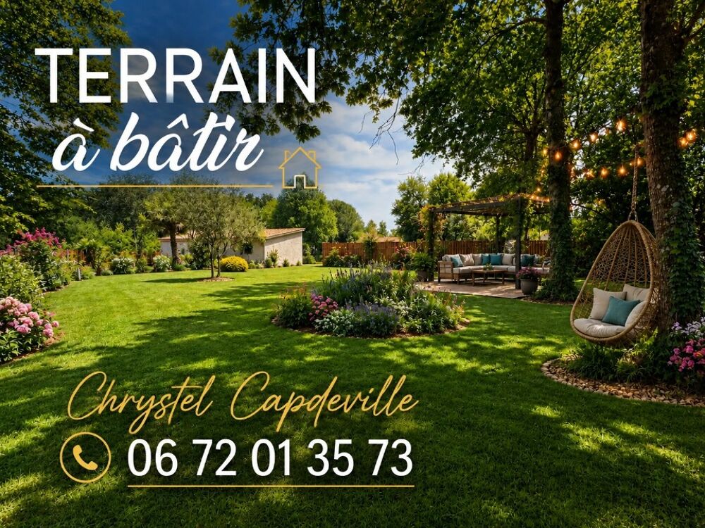 vente Terrain - 1100 m² Arsac (33460)