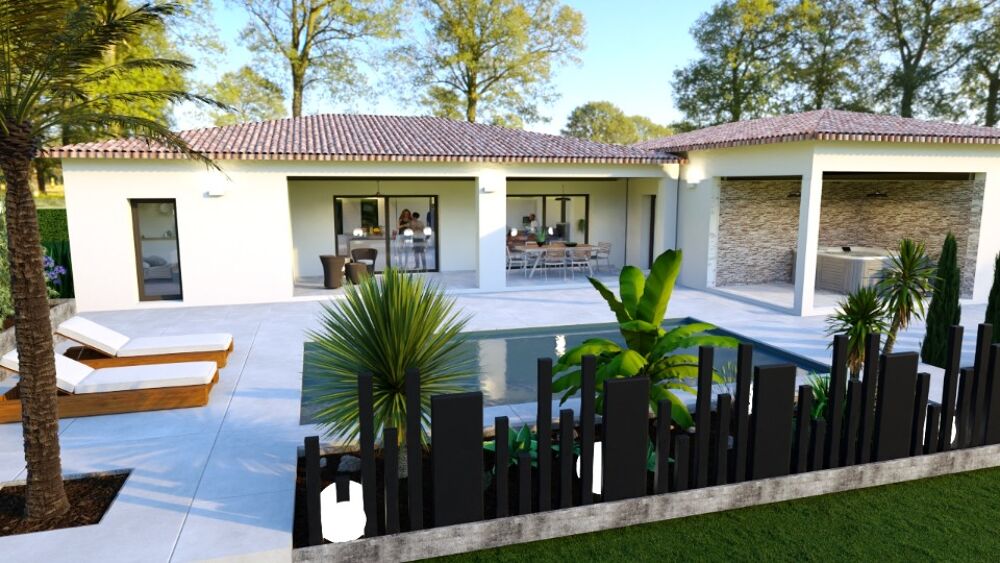 Belle villa contemporaine avec espace invités indépendan....