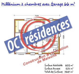  Maison 3 pi�ces 65 m� Sall�les-d'aude