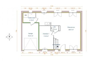  Maison 5 pièces 102 m² Dieppe