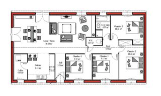  Maison  vendre 3 pices 110 m