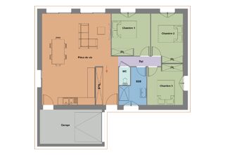  Maison 4 pi�ces 75 m� Plomeur