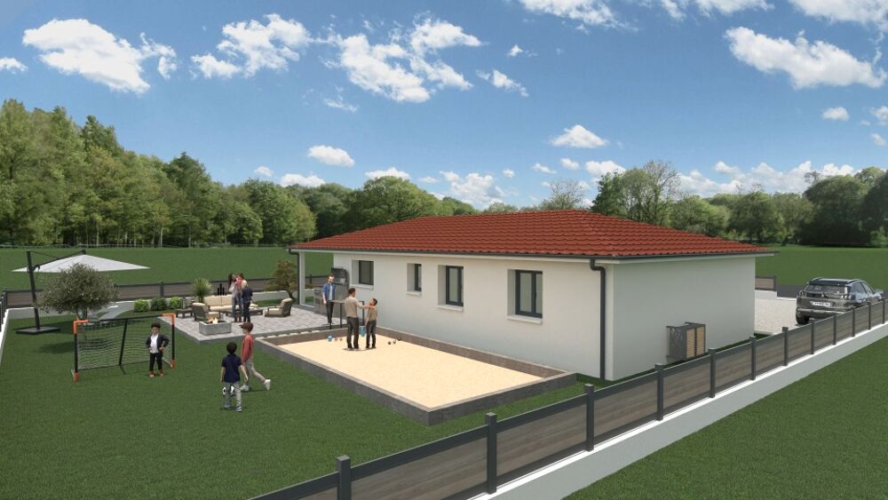 MAISON À CONSTRUIRE DE 117 M² PROCHE DE BOURG-EN-BRESSE,....
