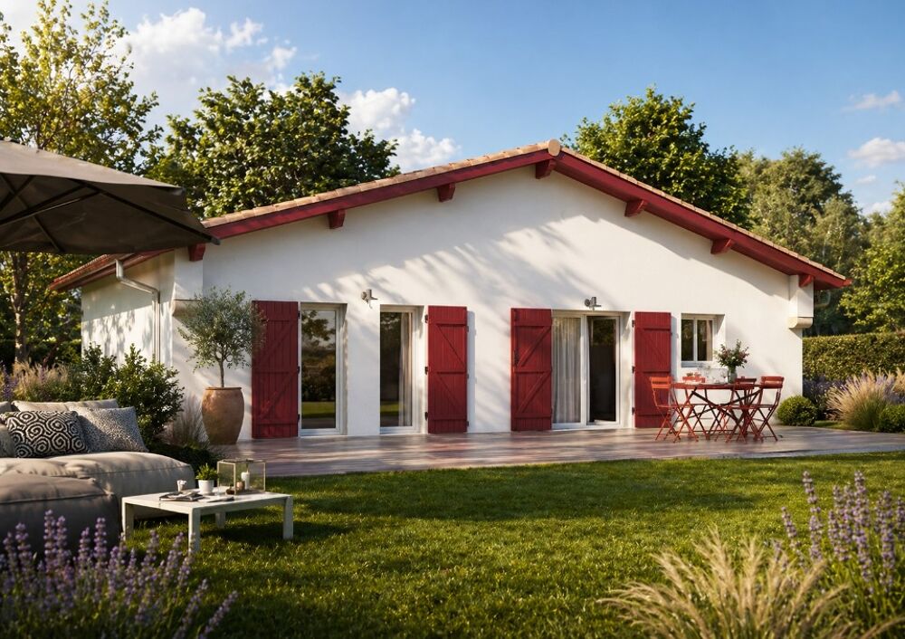 Maison neuve + terrain à Saubion - Villa basque sur mesu....