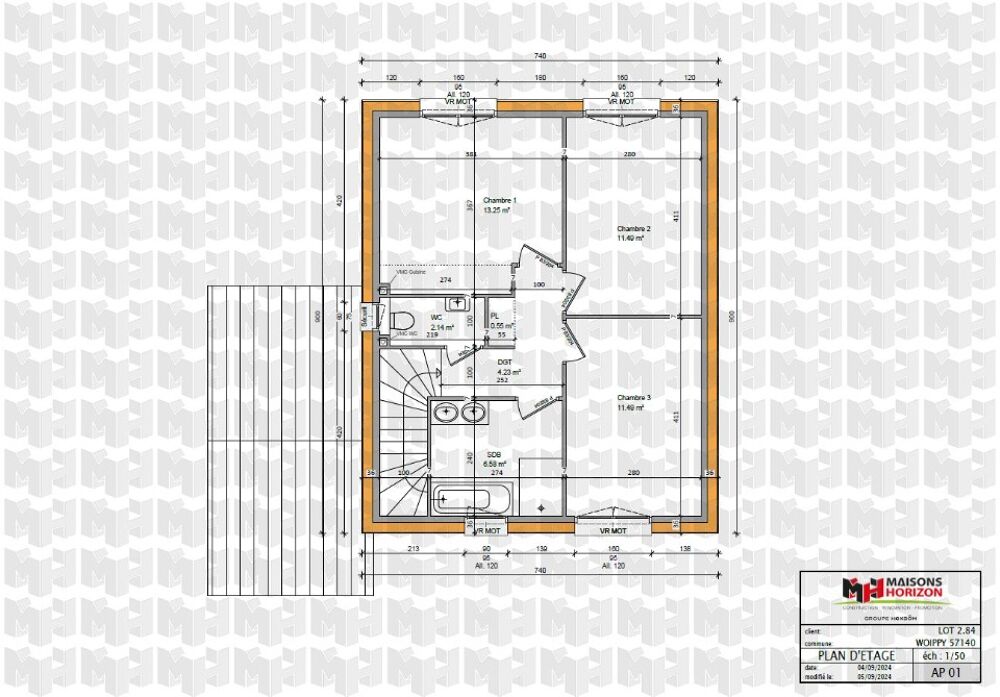 Maison T5 (100 m²) à vendre à Woippy Proche de Metz ....