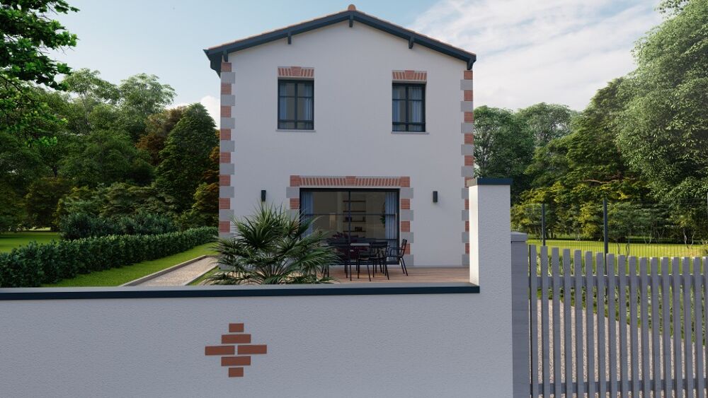 Sur un terrain constructible de 400 m² bien exposé côté ....