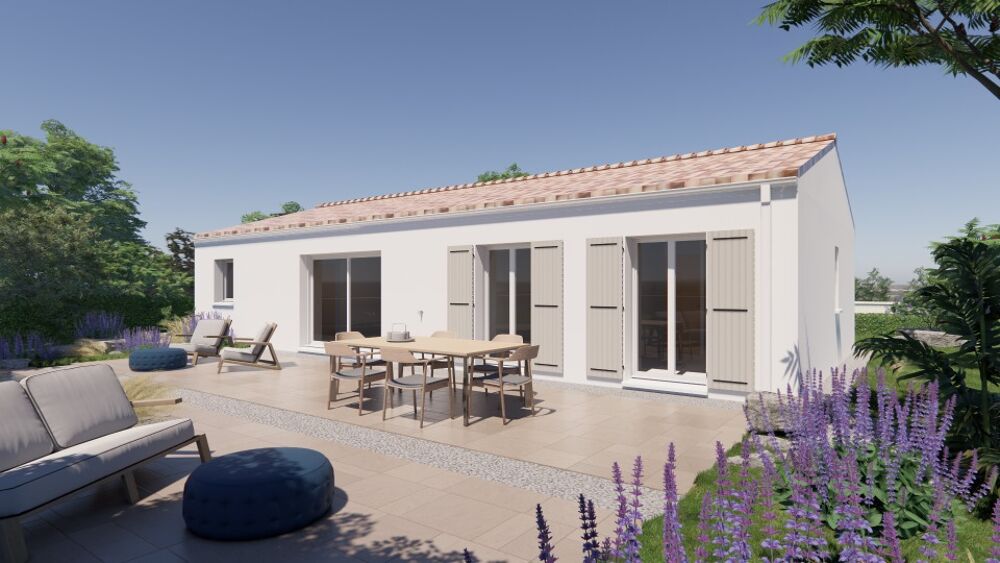 Projet maison + terrain à Le Chay - Proche de Saujon et ....