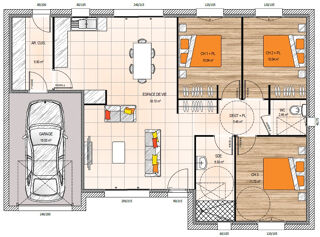  Maison � vendre 4 pi�ces 85 m�