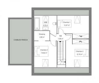  Maison à vendre 4 pièces 80 m²