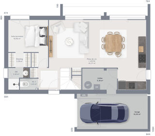  Maison  vendre 6 pices 115 m