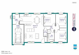  Maison 5 pièces 85 m² Rochechouart