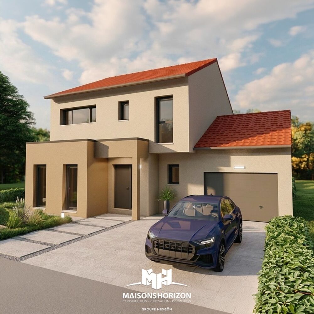 MAISON À CONSTRUIRE DE 100 M² À MONTIGNY-LÈS-METZ, 6 PIÈ....