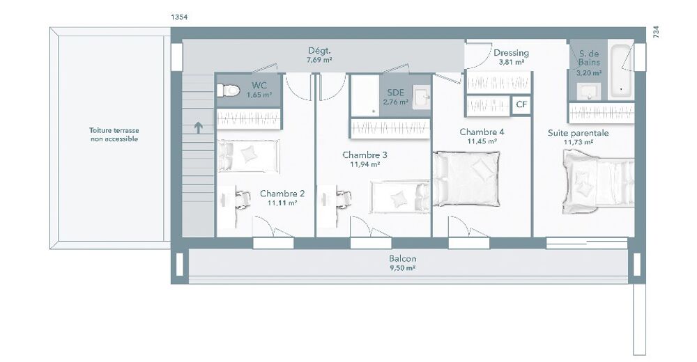 vente Maison - 5 pièce(s) - 120 m² Lunel (34400)