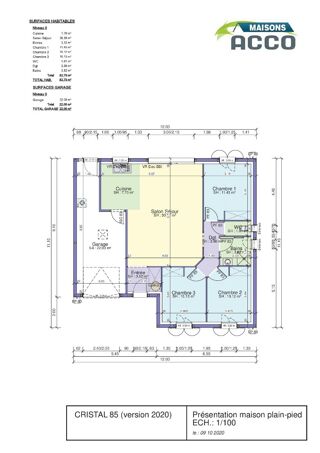  Maison � vendre 5 pi�ces 80 m�