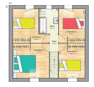  Maison  vendre 7 pices 102 m