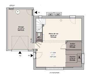  Maison à vendre 4 pièces 87 m²
