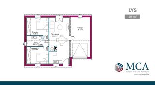  Maison  vendre 3 pices 50 m