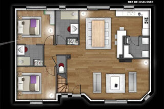  Maison � vendre 4 pi�ces 91 m�